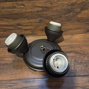 Hampton Bay Rockport 52 in LED Indoor Ceiling Fan Light Kit Bronze